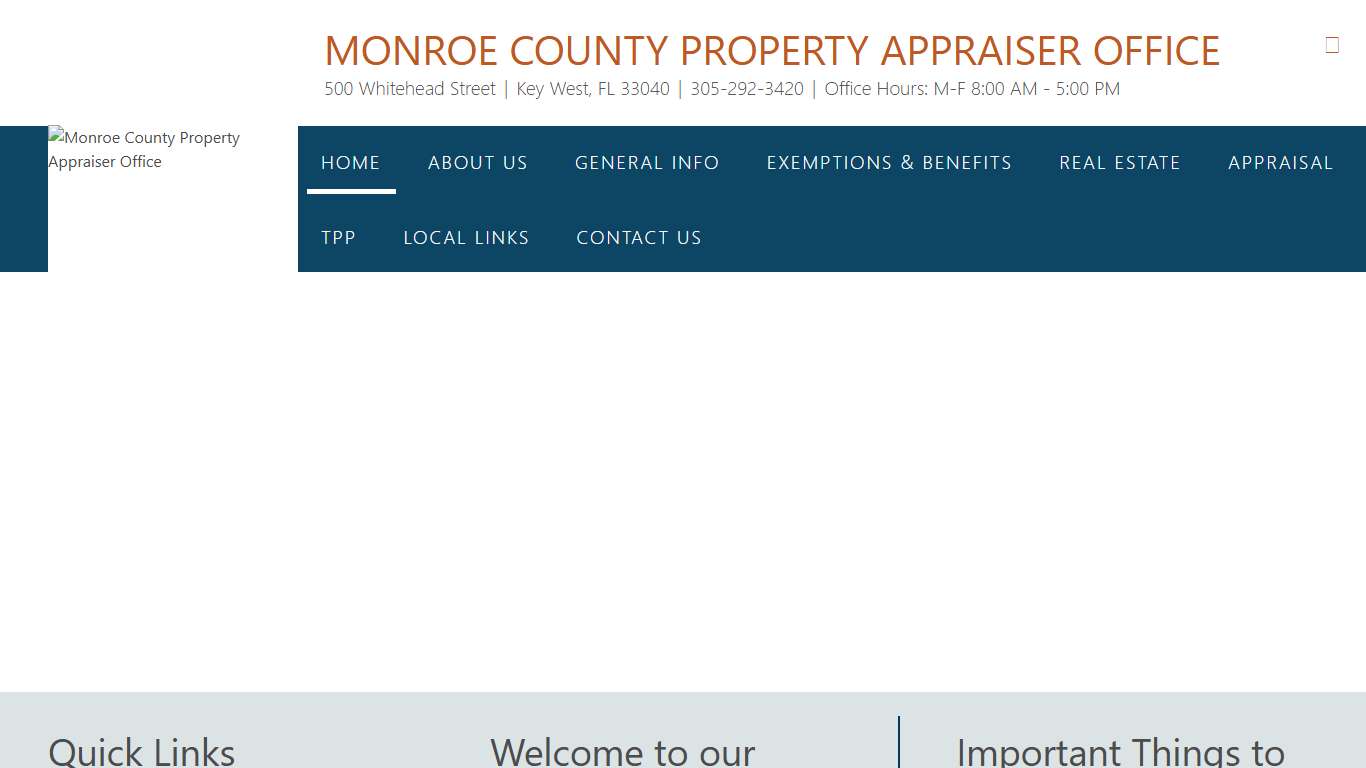 Monroe County Property Appraiser Office